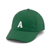 Gorras de béisbol verde oscuro apenadas algodón personalizado al aire libre del sombrero del papá del logotipo del bordado