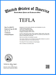  Certificado TEFLA de la Oficina de Patentes y Marcas de los Estados Unidos 