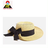 Sombreros de paja de playa a la moda y superventas con ala ancha, logotipo personalizado, sombrero de paja transpirable a prueba de sol Unisex para primavera y verano